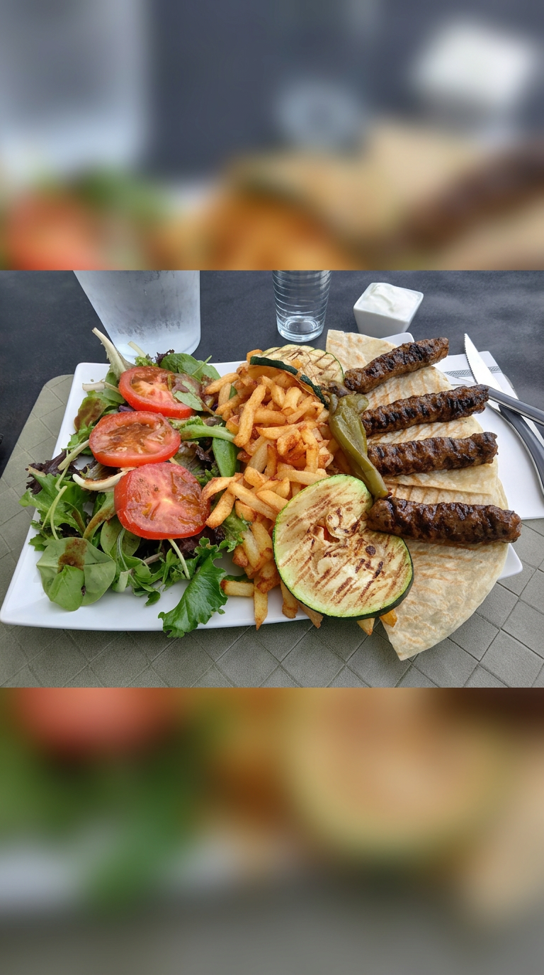 Assiette de 4 Kefta